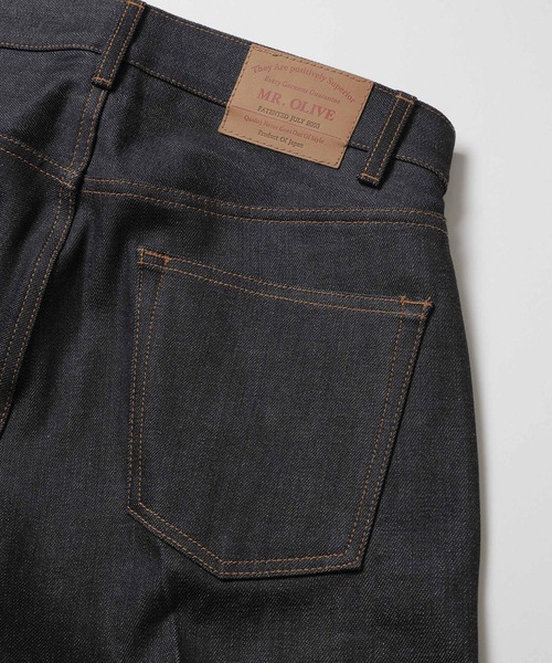 MR.OLIVE（ミスターオリーブ）の「【MR.OLIVE/ミスターオリーブ】14oz SELVAGE DENIM /RIGID STANDARD STRAIGHT JEANS（デニムパンツ・メンズ・インディゴブルー・S/M）」の2枚目の写真