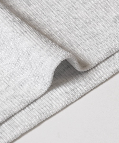 coca（coca）（コカ）の「裏起毛ラグランプリントトレーナー（スウェット・メンズ・チャコール/ライトグレー・XL/M/L）」の15枚目の写真