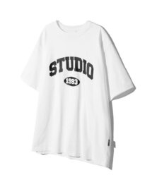 スタジオアーチロゴTシャツ_ホワイト