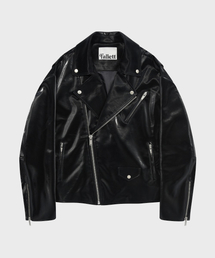 Fallett（ファレット）の「グロッシーレザージャケットブラック（ライダースジャケット）」