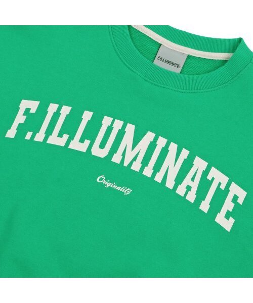 F.ILLUMINATE（フィルミネイト）の「(W)アーチクロップスウェット - グリーン（スウェット・レディース・その他・FREE）」の5枚目の写真