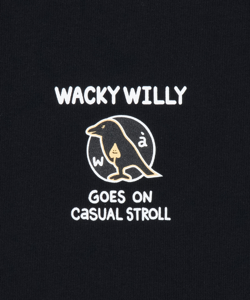 Wacky WiLLy(ワッキーウィリー)の「バードグラフィックロングスリーブTシャツブラック(Tシャツ/カットソー・レディース・その他・MEDIUM/LARGE/X-LARGE/SMALL)」の5枚目の写真
