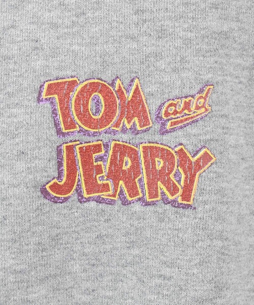 Tom＆Jerry（トムアンドジェリー）の「［Sサイズあり］【トムとジェリー】アソートプリントスウェット［ユニセックス］（スウェット・メンズ・チャコール/ブラウン/グレー/ナチュラル・SMALL/MEDIUM/LARGE）」の7枚目の写真