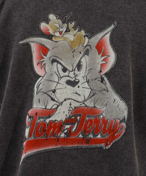Tom＆Jerry（トムアンドジェリー）の「［Sサイズあり］【トムとジェリー】アソートプリントスウェット［ユニセックス］（スウェット・メンズ・チャコール/ブラウン/グレー/ナチュラル・SMALL/MEDIUM/LARGE）」の11枚目の写真