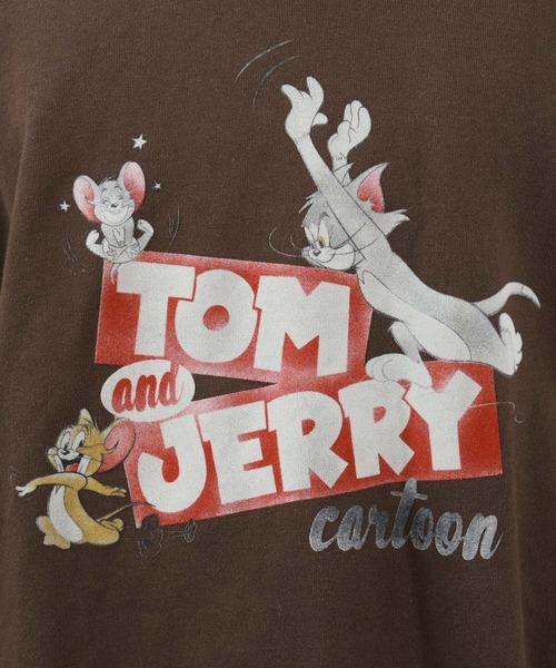 Tom＆Jerry（トムアンドジェリー）の「［Sサイズあり］【トムとジェリー】アソートプリントスウェット［ユニセックス］（スウェット・メンズ・チャコール/ブラウン/グレー/ナチュラル・SMALL/MEDIUM/LARGE）」の14枚目の写真