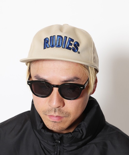 RUDIE'S(ルーディーズ)の「BRINK PHAT PANEL CAP(キャップ・メンズ・ブラック/カーキ/ネイビー・FREE)」の1枚目の写真