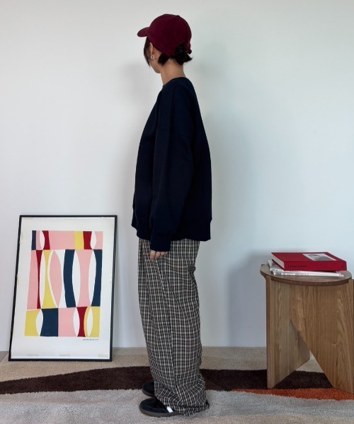 MERLOT（メルロー）の「宇宙への問いかけスウェット（スウェット・レディース・ライトグレー/ネイビー・FREE）」の16枚目の写真