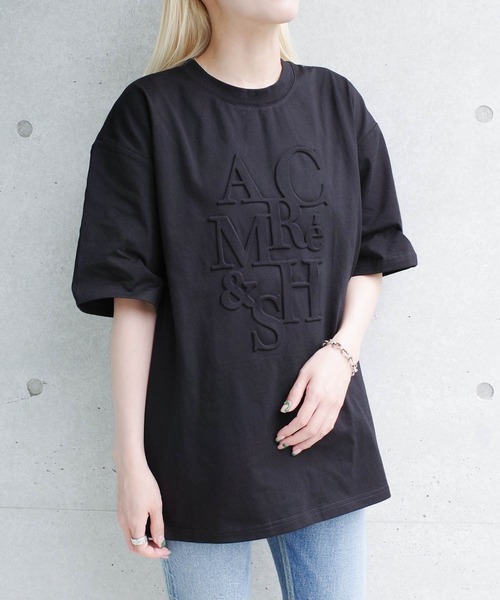 SWITCH BY ARCH(スイッチバイアーチ)の「/ARC/SWITCH by ARCH/エンボス ロゴ Tシャツ(Tシャツ/カットソー・レディース・ホワイト/ブラック・FREE)」の22枚目の写真
