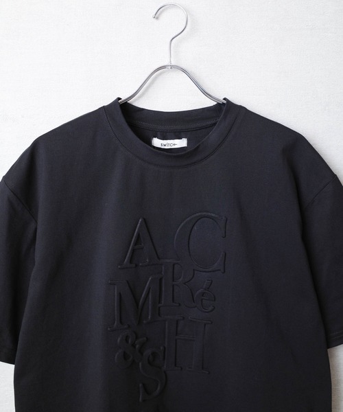 SWITCH BY ARCH(スイッチバイアーチ)の「/ARC/SWITCH by ARCH/エンボス ロゴ Tシャツ(Tシャツ/カットソー・レディース・ホワイト/ブラック・FREE)」の20枚目の写真