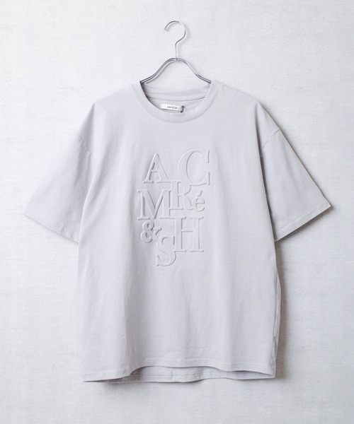 SWITCH BY ARCH(スイッチバイアーチ)の「/ARC/SWITCH by ARCH/エンボス ロゴ Tシャツ(Tシャツ/カットソー・レディース・ホワイト/ブラック・FREE)」の11枚目の写真