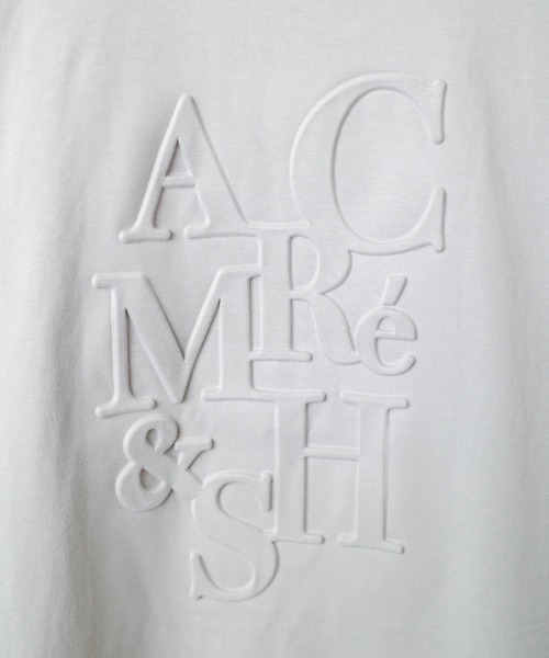 SWITCH BY ARCH(スイッチバイアーチ)の「/ARC/SWITCH by ARCH/エンボス ロゴ Tシャツ(Tシャツ/カットソー・レディース・ホワイト/ブラック・FREE)」の8枚目の写真