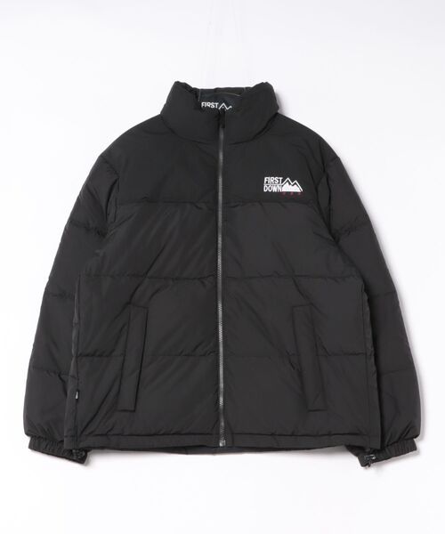 FIRST DOWN(ファーストダウン)の「【ファーストダウン 撥水防風 リバーシブル】FIRSTDOWN USA BUBBLE スタンド ダウン(ダウンジャケット/コート・メンズ・イエロー/ライトグレー/ブラック/ベージュ・LARGE/X-LARGE/MEDIUM)」の7枚目の写真