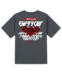 KTG0006 ローズ半袖Tシャツ - グレー