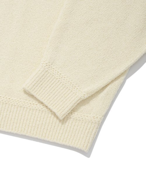 COVERNAT（カバーナット）の「ブクルCロゴニットアイボリー（ニット/セーター・レディース・その他・LARGE）」の5枚目の写真