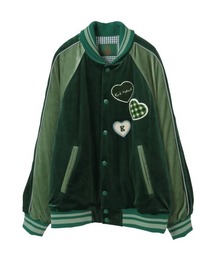 KARL HELMUT（カールヘルム）の「ハートワッペン使いベロアブルゾン（ブルゾン）」