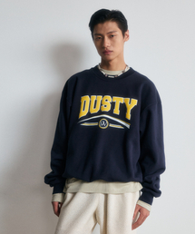 DUSTYWHITE（ダスティーホワイト）の「ネイビー ダスティ アートウィック スウェットシャツ（スウェット）」