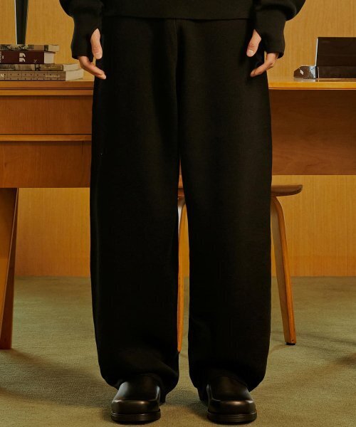 DURTの「RESORT WOOL PANTS (BLACK)(その他パンツ・レディース・その他・LARGE/MEDIUM)」の1枚目の写真