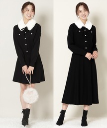 WILLSELECTION（ウィルセレクション）の「【なくなり次第終了】ファーティペット付きニットSETUP（セットアップ）」