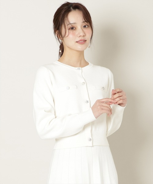 WILLSELECTION（ウィルセレクション）の「【なくなり次第終了】ファーティペット付きニットSETUP（セットアップ・レディース・オフホワイト/ボルドー/ブラック/グレー・SMALL/MEDIUM）」の18枚目の写真