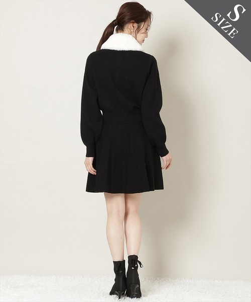 WILLSELECTION（ウィルセレクション）の「【なくなり次第終了】ファーティペット付きニットSETUP（セットアップ・レディース・オフホワイト/ボルドー/ブラック/グレー・SMALL/MEDIUM）」の22枚目の写真