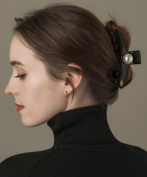 HAIRCLIP/ONE PEARL（バレッタ/ヘアクリップ）｜muku（ムク）の