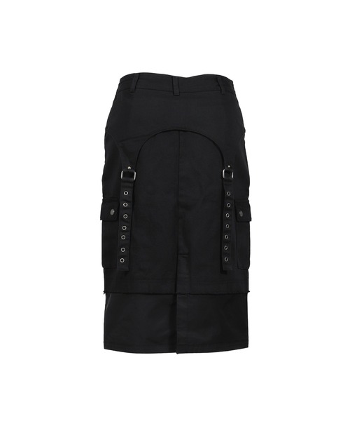 VACANT Archive(ベイカントアーカイブ)の「WIFFY CARGO MIDI SKIRT(スカート・レディース・カーキ/ブラック・SMALL)」の3枚目の写真