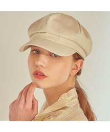 DONTFORGETME（ドンフォーゲットミー）の「ボニー ニュースボーイキャップ - コットン ライトベージュ（ハンチング/ベレー帽）」