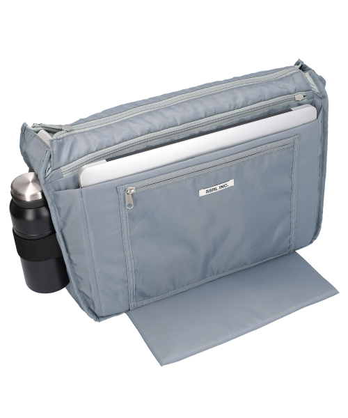 SSRL(シエスタ ロイヤル レーベル)の「Raven Oblique Messenger Bag / Silver(メッセンジャーバッグ・レディース・その他・OS)」の9枚目の写真