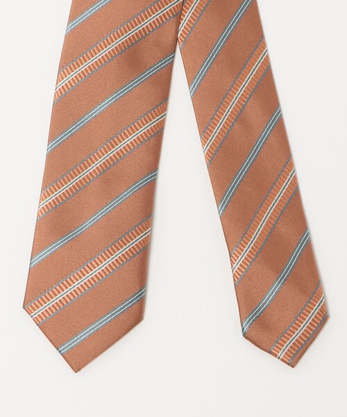 green label relaxing(グリーンレーベルリラクシング)の「ネクタイ チーフ セット(ストライプ) / キッズ 手洗い可能(ネクタイ・キッズ・オレンジ/コバルトブルー/ダークグリーン・M)」の14枚目の写真