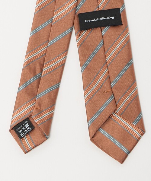 green label relaxing(グリーンレーベルリラクシング)の「ネクタイ チーフ セット(ストライプ) / キッズ 手洗い可能(ネクタイ・キッズ・オレンジ/コバルトブルー/ダークグリーン・M)」の15枚目の写真