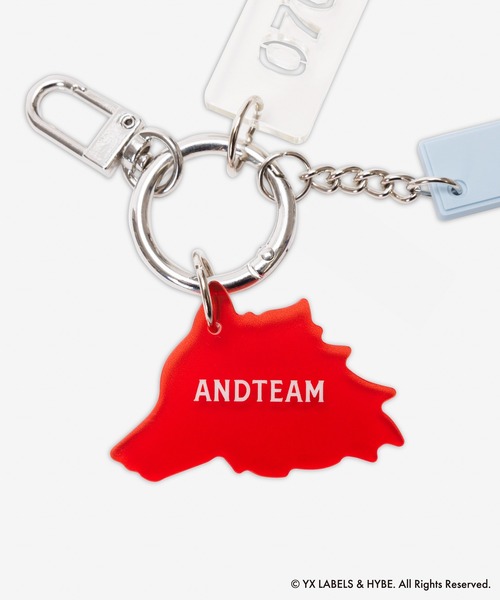&TEAM | ZOZOTOWN KEY CHARM（キーホルダー）｜&TEAM | ZOZOTOWN（エン