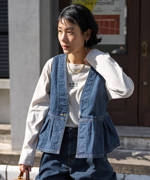 セール】SOMETHING × FREAK'S STORE/サムシング 別注 PEPLUM 2WAY