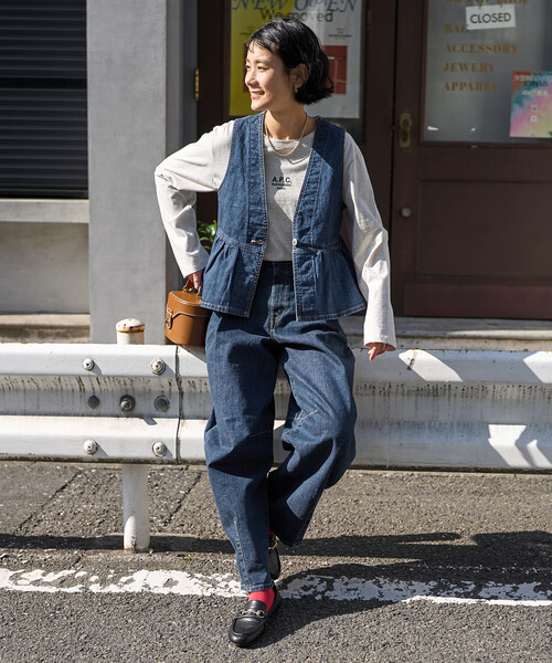セール】SOMETHING × FREAK'S STORE/サムシング 別注 PEPLUM 2WAY