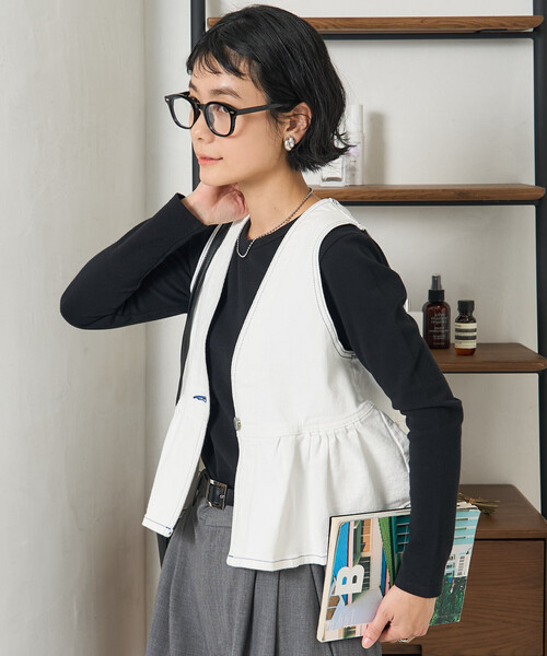 セール】SOMETHING × FREAK'S STORE/サムシング 別注 PEPLUM 2WAY