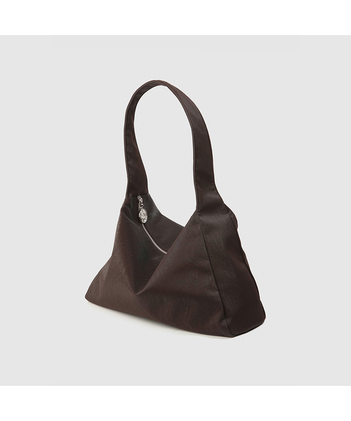 ANODDS(アンオズ)の「LUVIK shoulder hobo bag 3 color(ショルダーバッグ・レディース・ダークブラウン/ブラック/ライトグレー・FREE)」の3枚目の写真
