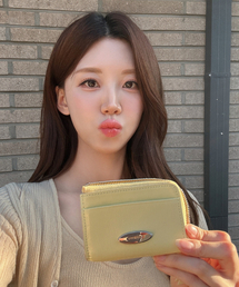 TOOAMO（トゥアモ）の「Joy Zipper Card Wallet Lemon [Cowhide]（札入れ/マネークリップ・レディース）」