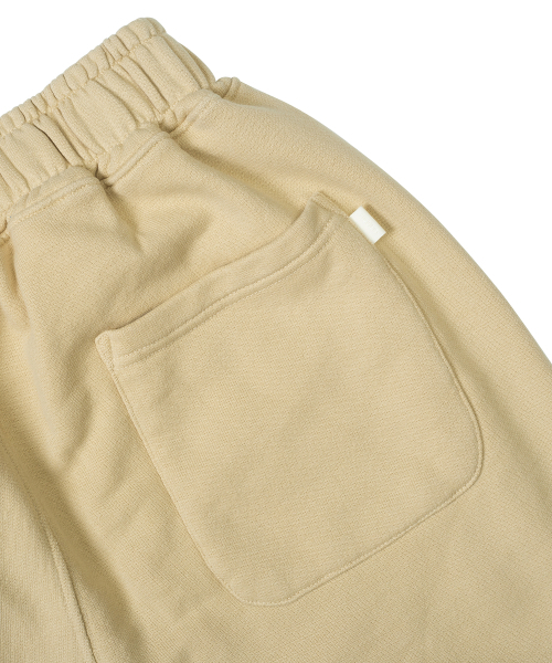 OLDBE(オールドビー)の「VTG コットンニットウォッシュドジョガーパンツ アーモンドミルク(スウェットパンツ・メンズ・その他・1/2)」の4枚目の写真