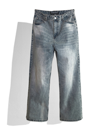 CORD（コード）の「ウォッシュドアンダーカットデニムパンツ_DENIM（デニムパンツ）」