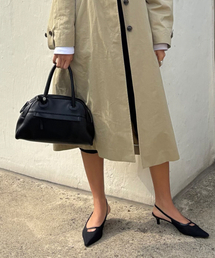 CHRISTINE PROJECT（クリスティンプロジェクト）の「TWO ZIPPER TOTE BAG(BLACK PEPPER)（トートバッグ・レディース）」