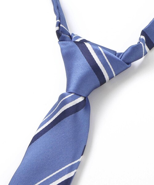 BeBe（ベベ）の「レジメンタルネクタイ（ネクタイ・キッズ・グレー系その他/ブルー系その他・FREE）」の7枚目の写真