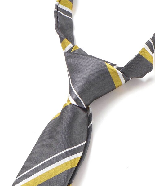 BeBe（ベベ）の「レジメンタルネクタイ（ネクタイ・キッズ・グレー系その他/ブルー系その他・FREE）」の10枚目の写真