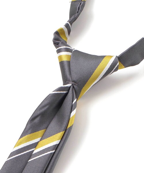 BeBe（ベベ）の「レジメンタルネクタイ（ネクタイ・キッズ・グレー系その他/ブルー系その他・FREE）」の11枚目の写真