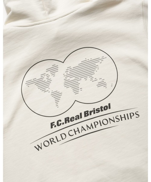 F.C.Real Bristol(エフシーレアルブリストル)の「CHAMPIONSHIP SWEAT HOODIE(パーカー・メンズ・オフホワイト/ネイビー/ブラック・XX-LARGE/X-LARGE/LARGE/MEDIUM/SMALL)」の8枚目の写真