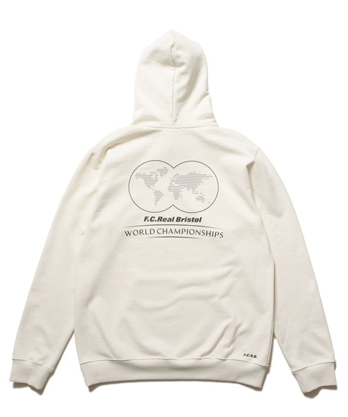 F.C.Real Bristol(エフシーレアルブリストル)の「CHAMPIONSHIP SWEAT HOODIE(パーカー・メンズ・オフホワイト/ネイビー/ブラック・XX-LARGE/X-LARGE/LARGE/MEDIUM/SMALL)」の7枚目の写真