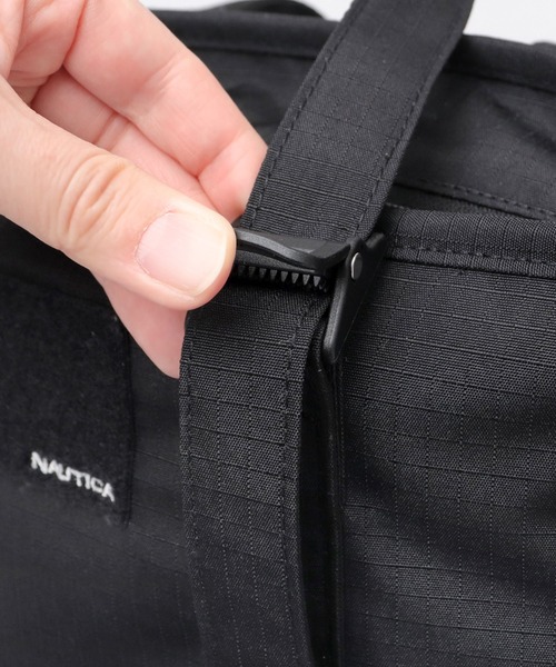 NAUTICA(ノーティカ)の「5ポケット 多収納 ミリタリー 2WAY ハンドミニトートバッグ ショルダーバッグ A5収納対応(トートバッグ・メンズ・ブラック・FREE)」の19枚目の写真
