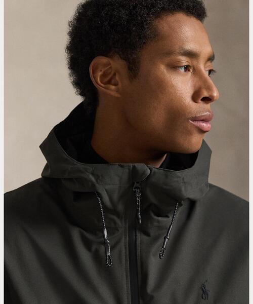 ライトウェイト フーデッド ジャケット（ブルゾン）｜POLO RALPH
