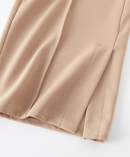 nissen(ニッセン)の「サイドスリットパンツ(その他パンツ・レディース・サンドベージュ/ブラック・S/M/L/LL)」の7枚目の写真