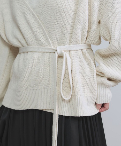 Chaos（カオス）の「Chaos(カオス)/ロウシルクホルタータートルネック（タンクトップ・レディース・アイボリー・FREE）」の13枚目の写真