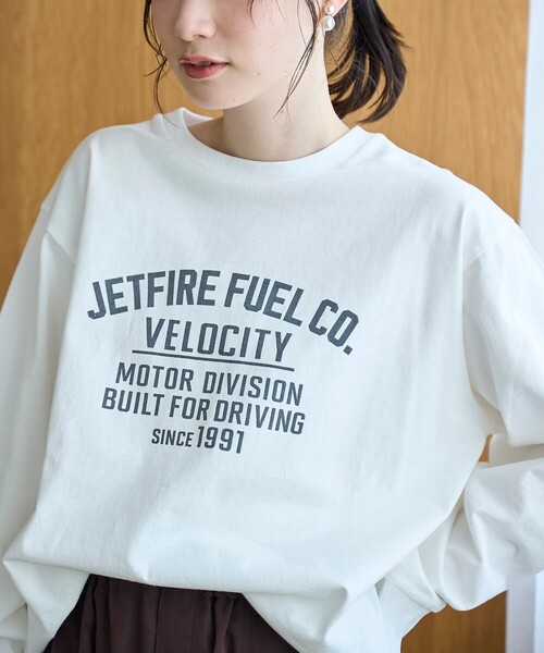 セール】アソートロゴ プリントロンT（Tシャツ/カットソー）｜coen