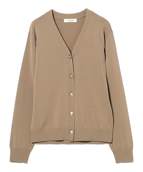 Demi-Luxe BEAMS（デミルクス ビームス）の「メタルボタン Vネック カーディガン（ニット/セーター・レディース・ブラウン系その他4/ホワイト・ONE SIZE）」の16枚目の写真